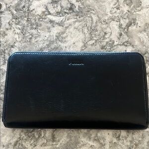 Chic Black Leather Wallet